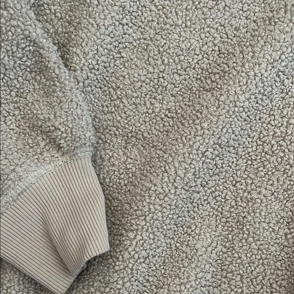 Cozy Beige Quarter-Zip Sweater - Picture 8 of 10